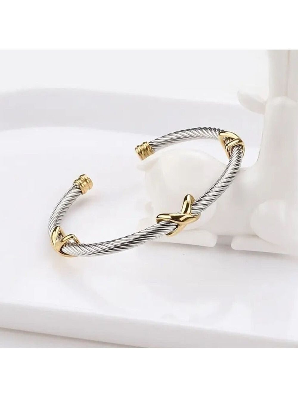 Silver and Gold Women's Bracelet